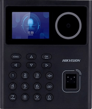 Hikvision fingerprint device connected to HR360